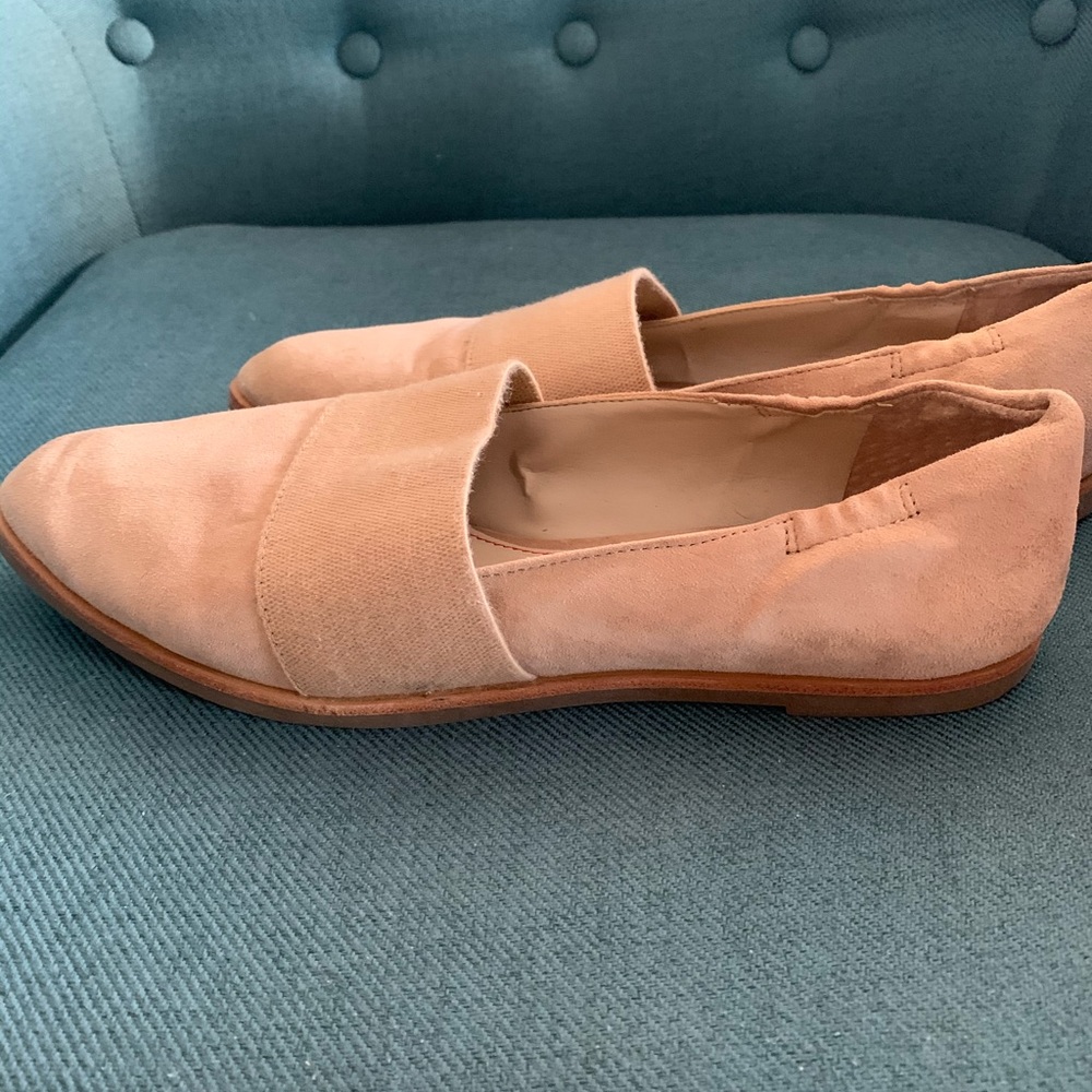 Suede flats